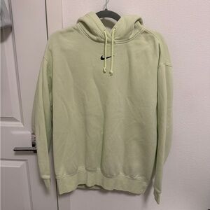 Nike Sportswear Essential Collection Women's Oversized Fleece Hoodie S Green